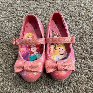 Disney Princess Toddler Girls Dress Pumps - Peach Size 6